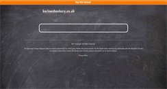 Desktop Screenshot of barlowshenbury.co.uk