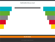 Tablet Screenshot of barlowshenbury.co.uk